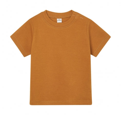 maglia con logo in cotone 716-rosa 061780699 VAR05