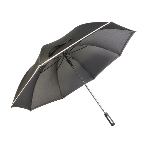 ombrello golf da personalizzare in pongee bianco 01110500 VAR04