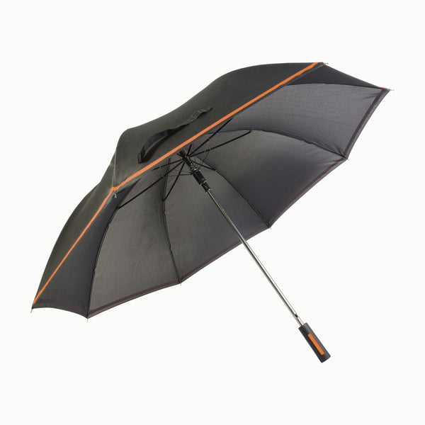 ombrello golf stampato in pongee arancione 01110500 VAR01