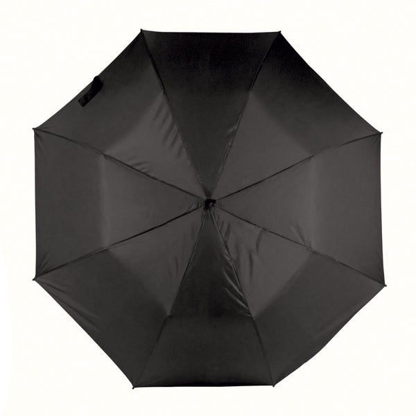 Carica l&#39;immagine nel visualizzatore di Gallery, mini ombrello personalizzabile in pongee nero 01110517 DET02
