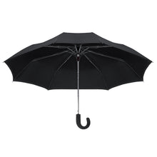 Carica l&#39;immagine nel visualizzatore di Gallery, mini ombrello personalizzabile in pongee nero 01110517 VAR05
