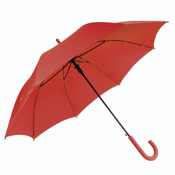 ombrello promozionale in pongee rosso 01110534 VAR06