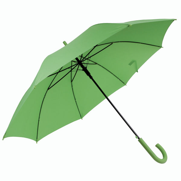ombrello automatico personalizzabile in pongee verde 01110534 VAR05