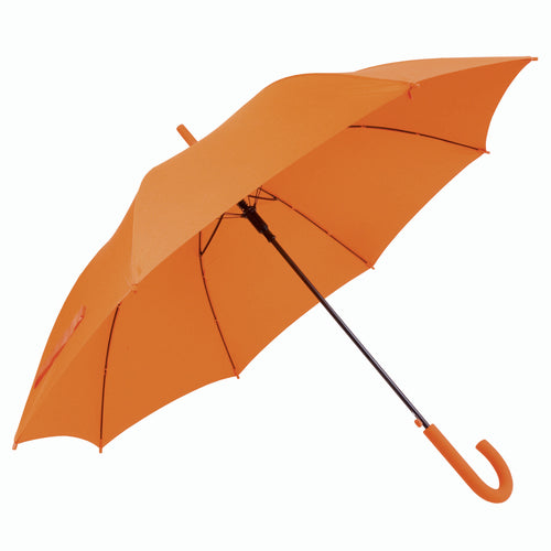 ombrello stampato in pongee arancione 01110534 VAR01