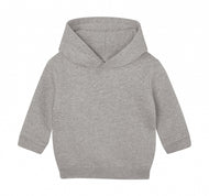 felpa con logo in cotone 126-grigia 061824899 VAR05