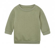 Carica l&#39;immagine nel visualizzatore di Gallery, felpa con logo in cotone 534-verde 061826599 VAR06
