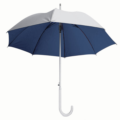 ombrello personalizzabile in poliestere argento-blu 01145027 VAR04