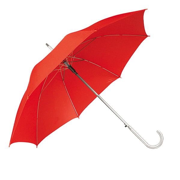 ombrello automatico pubblicitario in poliestere rosso 01145044 VAR03