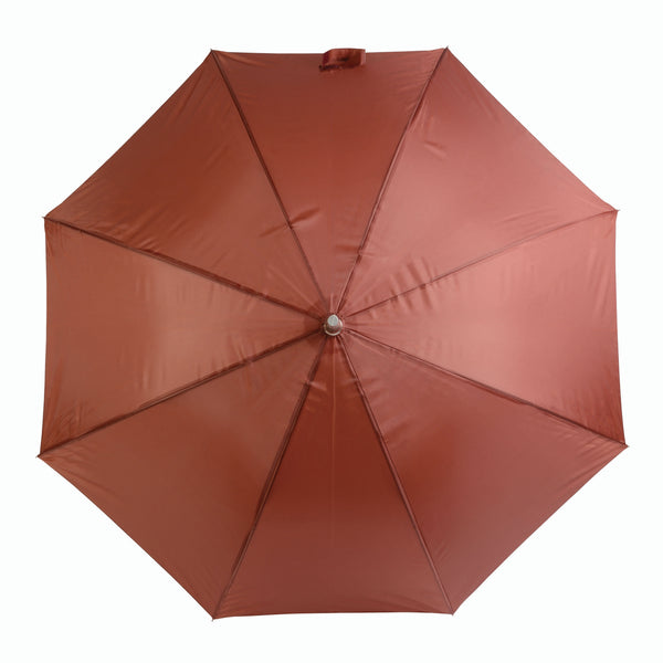 Carica l&#39;immagine nel visualizzatore di Gallery, ombrello con logo in poliestere rosso-mattone 01145044 DET02
