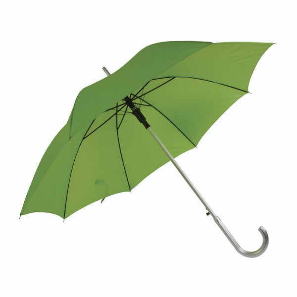 ombrello automatico promozionale in poliestere verde-mela 01145044 VAR02