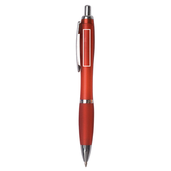 Carica l&#39;immagine nel visualizzatore di Gallery, penna con logo in abs rossa 01149872 DET02
