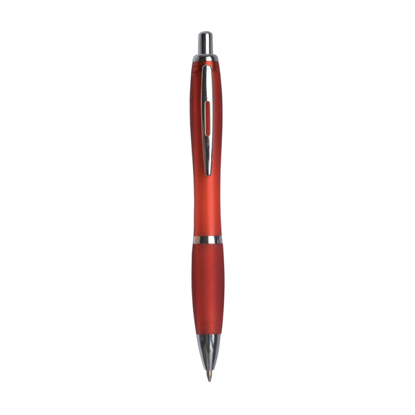 penna con logo in abs rossa 01149872 VAR02