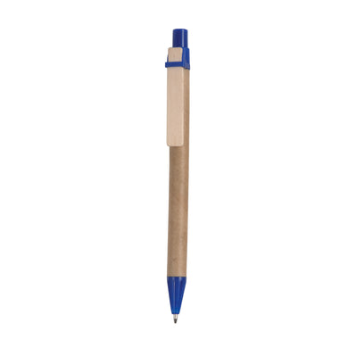 penna personalizzata in legno blu 01166872 VAR03