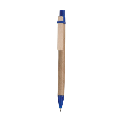 penna personalizzata in legno blu 01166872 VAR03