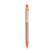 Carica l&#39;immagine nel visualizzatore di Gallery, biro con logo in legno arancione 01166872 VAR04
