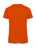 t-shirt con logo in cotone 410-arancione 061874114 VAR02