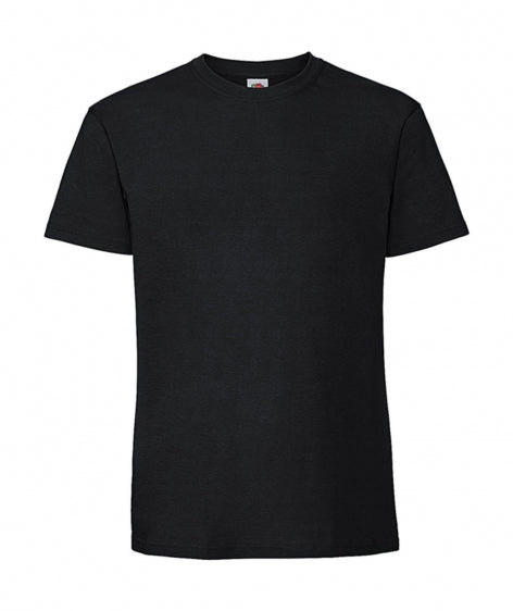 maglietta con logo in cotone 101-nera 061875117 VAR15