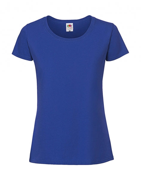 maglia con logo in cotone 300-royal 061876817 VAR07