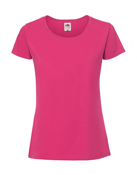 t-shirt pubblicitaria in cotone 439-fuxia 061876817 VAR05