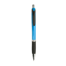 Carica l&#39;immagine nel visualizzatore di Gallery, penna con logo in abs azzurra 01184161 VAR09
