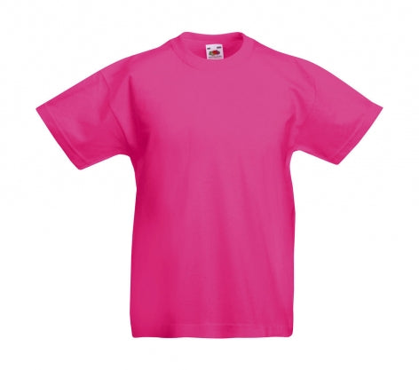 t-shirt stampata in cotone 439-fuxia 061883617 VAR02