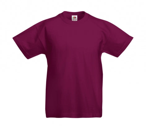 maglietta stampata in cotone 448-bordeaux 061883617 VAR11
