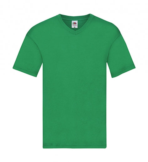 t-shirt stampata in cotone 518-verde 061885317 VAR05