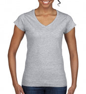 maglietta con logo in cotone 125-grigia 061885453 VAR06