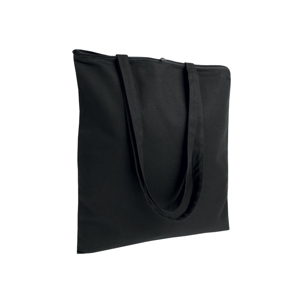borsa tela stampata in cotone nera 01189108 VAR03