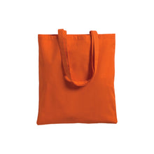 Carica l&#39;immagine nel visualizzatore di Gallery, borsa stoffa con logo in cotone arancione 01189125 DET01
