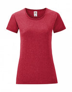 t-shirt con logo in cotone 404-rossa 061890417 VAR01
