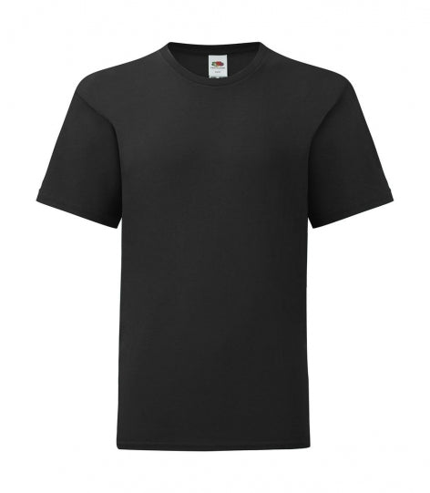 maglia con logo in cotone 101-nera 061892117 VAR13