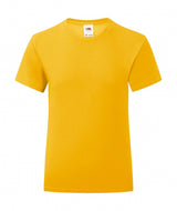 t-shirt stampata in cotone 601-gialla 061893817 VAR04
