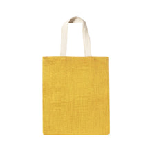 Carica l&#39;immagine nel visualizzatore di Gallery, borsa shopper da personalizzare in juta gialla 0319822 VAR03
