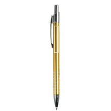 Carica l&#39;immagine nel visualizzatore di Gallery, penna da personalizzare in alluminio gialla 01200821 DET02
