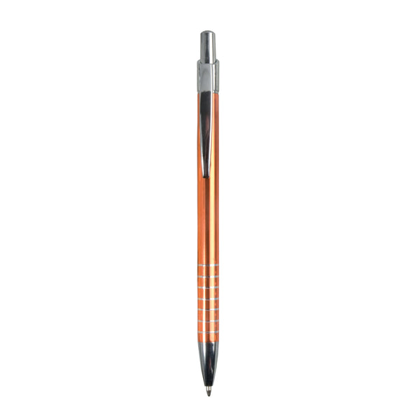 penna stampata in alluminio arancione 01200821 VAR07