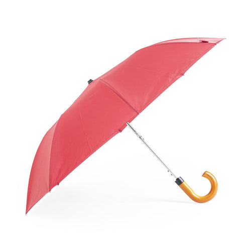 ombrello automatico personalizzato in pongee rosso 0320723 VAR04