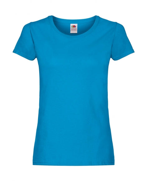 maglietta con logo in cotone 310-azzurra 061910817 VAR19