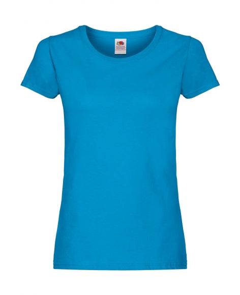 maglietta con logo in cotone 310-azzurra 061910817 VAR19