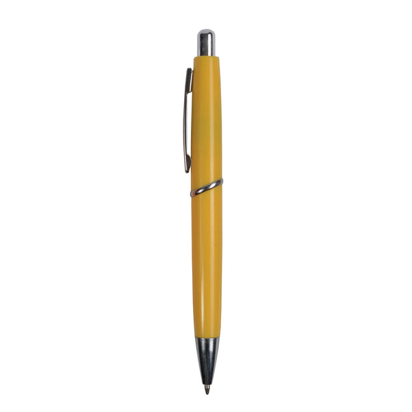 Carica l&#39;immagine nel visualizzatore di Gallery, biro personalizzata in abs gialla 01217804 DET02
