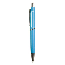 Carica l&#39;immagine nel visualizzatore di Gallery, penna pubblicitaria in abs azzurra 01217804 DET02
