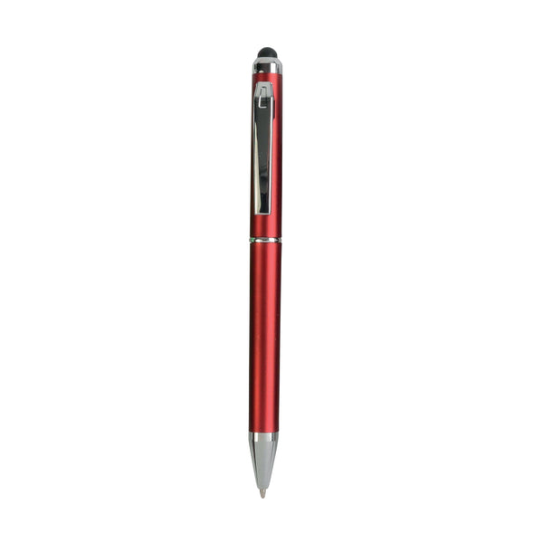 biro stampata in plastica rossa 01218127 VAR02