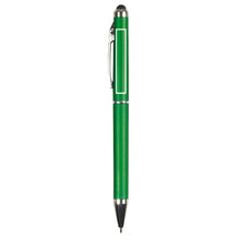Carica l&#39;immagine nel visualizzatore di Gallery, penna pubblicitaria in plastica verde 01218127 DET02
