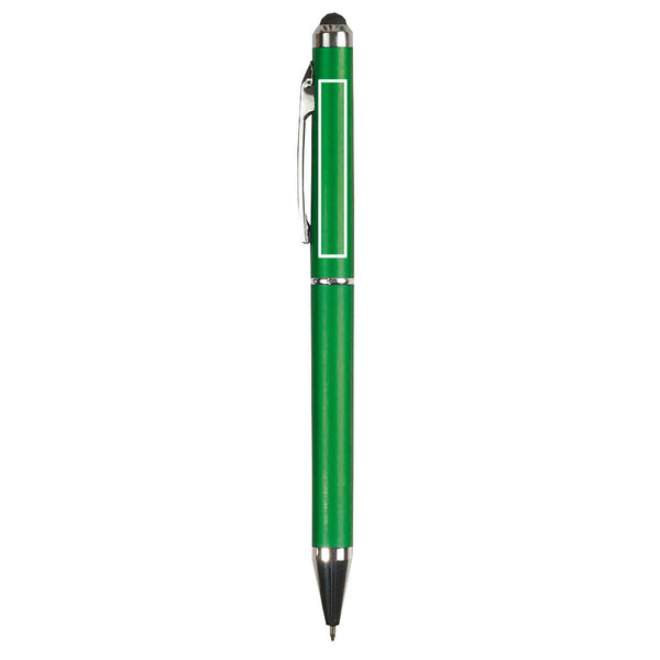 Carica l&#39;immagine nel visualizzatore di Gallery, penna pubblicitaria in plastica verde 01218127 DET02
