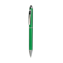 Carica l&#39;immagine nel visualizzatore di Gallery, penna pubblicitaria in plastica verde 01218127 VAR06
