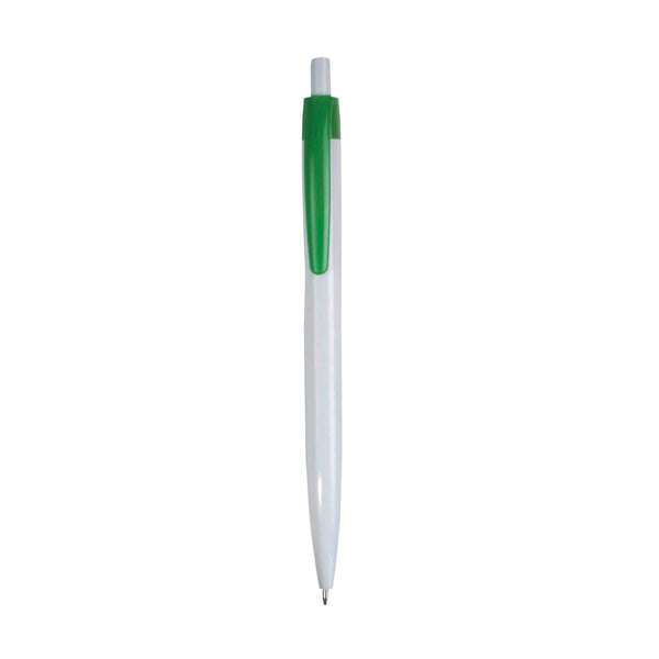 biro personalizzata in plastica verde 01218246 VAR01