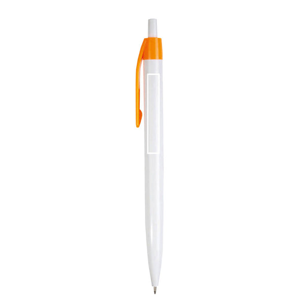 Carica l&#39;immagine nel visualizzatore di Gallery, biro con logo in plastica arancione 01218246 DET02
