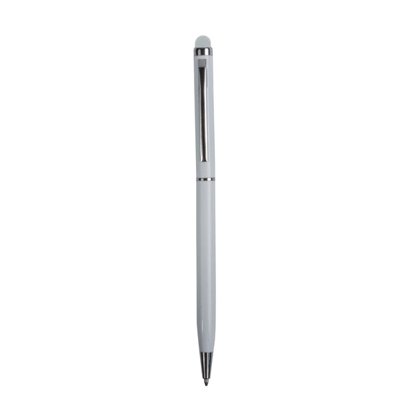 penna personalizzabile in metallo bianca 01218280 VAR09