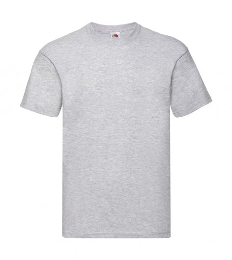 maglietta con logo in cotone 123-grigia 061921017 VAR15