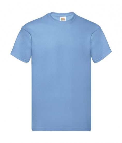 maglietta stampata in cotone 320-azzurra 061921017 VAR13